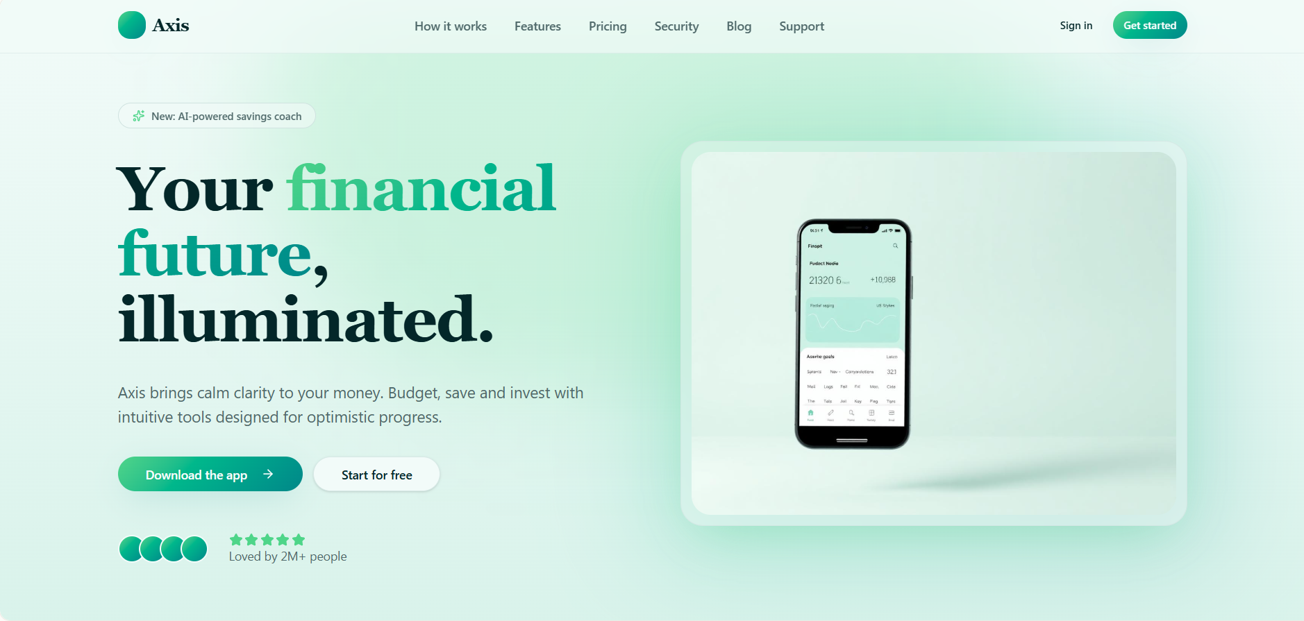 Axis Financial App