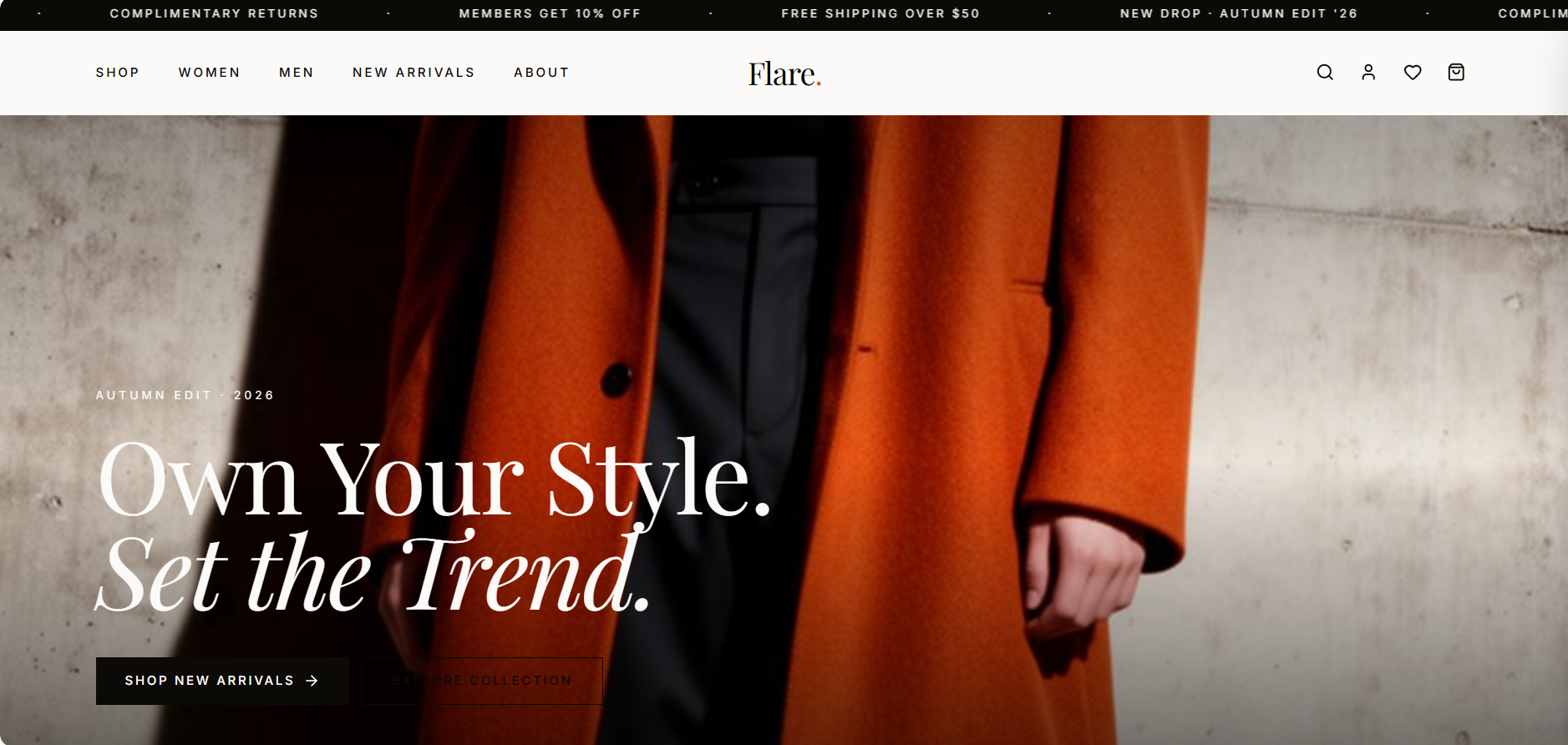 Flare Apparel Store